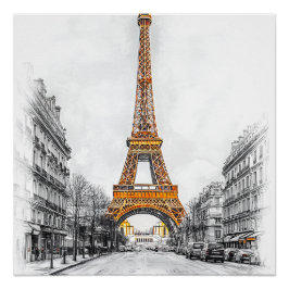 Pôster Parisian Icon