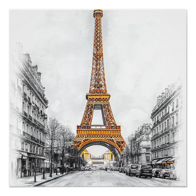 Pôster Parisian Icon (Frente)