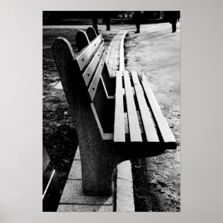 Poster Park Bench