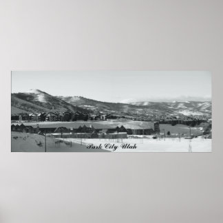 Poster Park City Utah