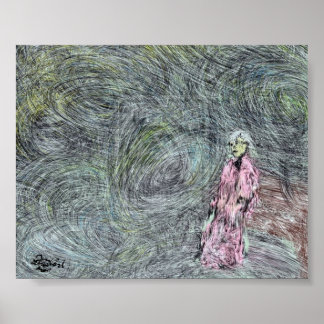 Poster Park Street Station, Boston MA