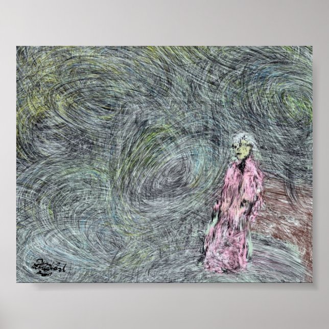 Poster Park Street Station, Boston MA (Frente)