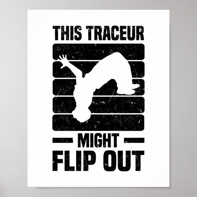 Poster parkour (Frente)