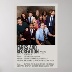 Poster Parks And Recreation Minimalist
