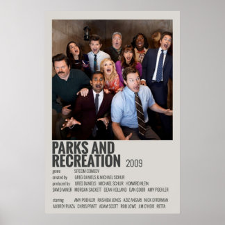 Poster Parks And Recreation Minimalist