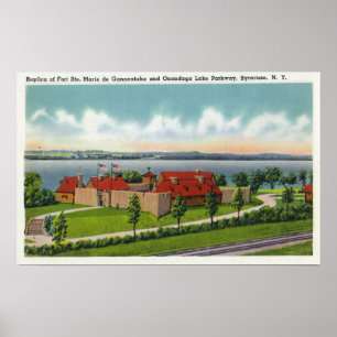 Poster Parkway do lago Onondaga