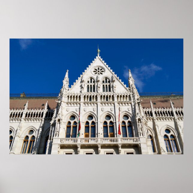 Poster Parlamento húngaro (Frente)