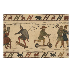 Pôster Paródia da Tapeçaria de Bayeux