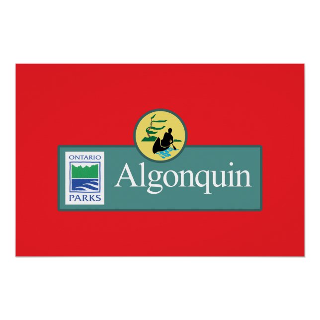 Pôster Parque Algonquin (Frente)