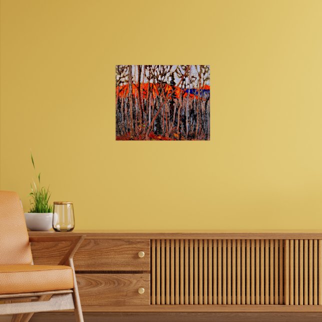 Poster Parque Algonquin, pintura de Tom Thomson,  (Sala de Estar 2)
