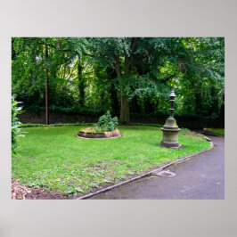 Poster Parque Crow Wood, Sowerby Bridge