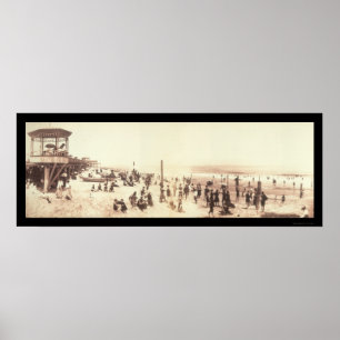 Pôster Parque de Asbury, foto 1902 de NJ