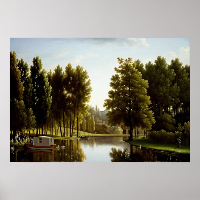 Poster Parque de Mortefontaine (por Bidaud) (Frente)