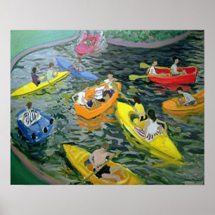 Poster Parque de Wickstead das canoas