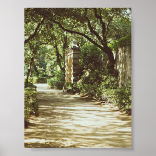 Poster Parque del Laberinto de Horta