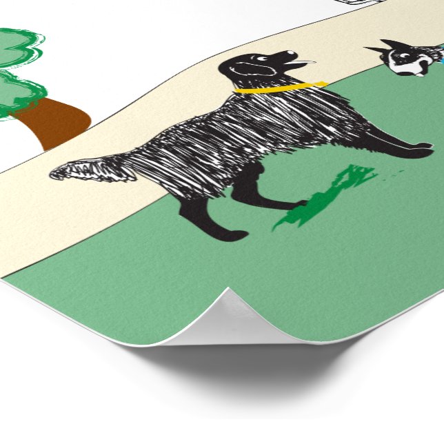 Pôster Parque dos Cachorros (Borda)