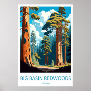 Poster Parque Estadual de Big Basin Redwoods 1