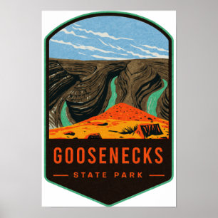 Poster Parque Estadual de Goosenecks