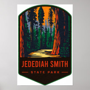 Poster Parque Estadual de Jedediah Smith