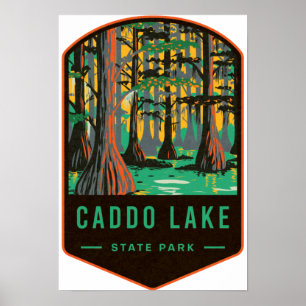 Poster Parque Estadual do Lago Caddo