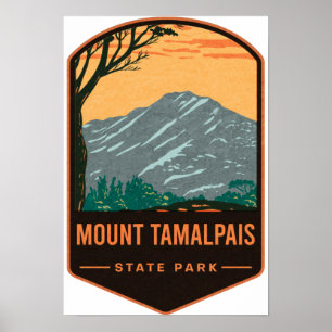 Poster Parque Estadual Monte Tamalpais