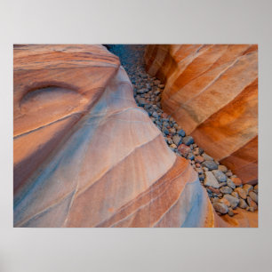 Poster Parque Estadual Vale do Fogo Red Rock Nevada
