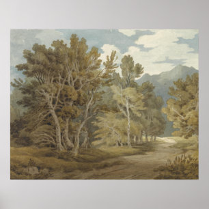 Poster Parque Gowbarrow, Ullswater (por John White Abbott