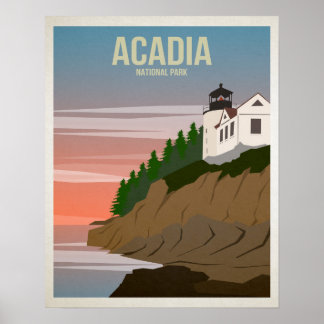 Poster Parque Nacional Acadia