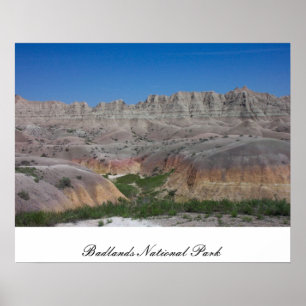 Poster Parque Nacional Badlands