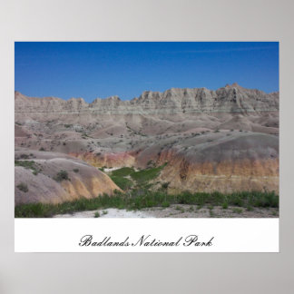 Poster Parque Nacional Badlands