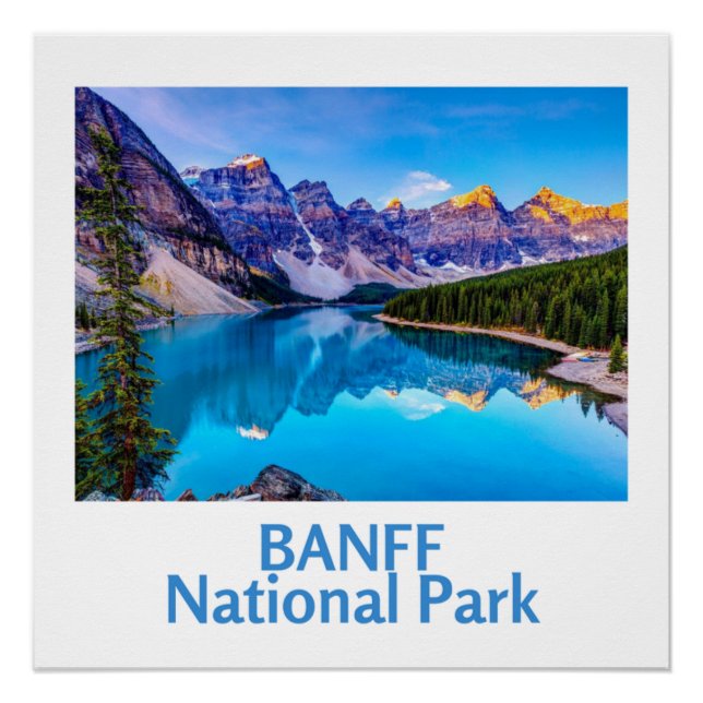 Pôster Parque Nacional Banff (Frente)