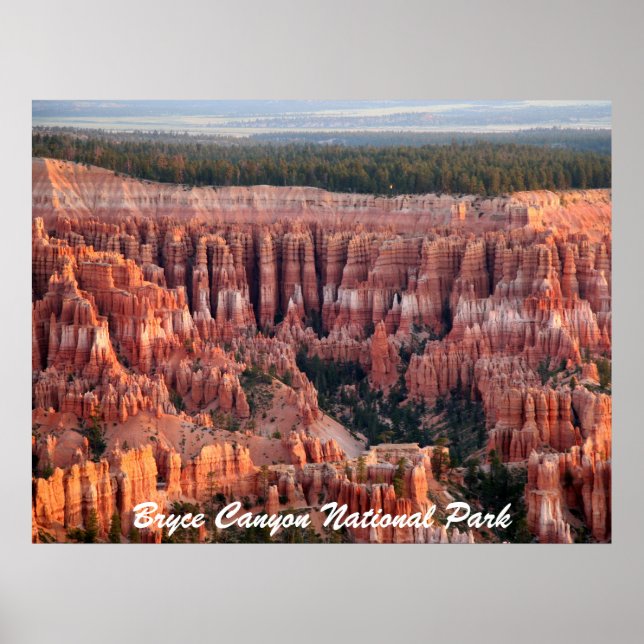 Poster Parque Nacional Bryce Canyon (Frente)