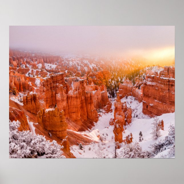 Poster Parque Nacional Bryce Canyon (Frente)