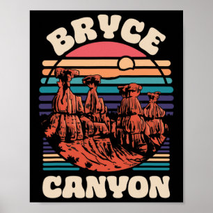 Poster Parque Nacional Bryce Canyon Lembrança ao Ar Livre