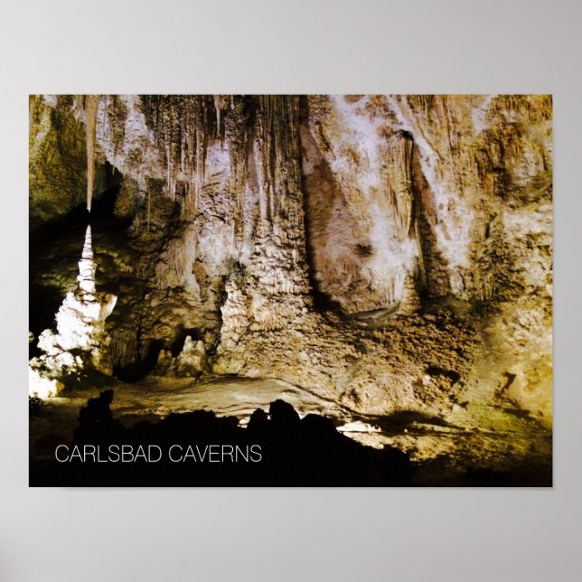 Poster Parque Nacional Carlsbad Caverns (Frente)