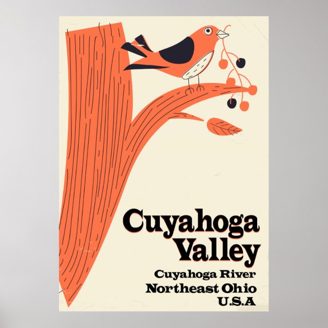 Pôster Parque Nacional da Cuyahoga Valley (Frente)