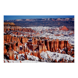 Pôster Parque nacional da garganta de Bryce