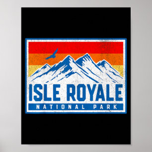 Poster parque nacional da ilha real 