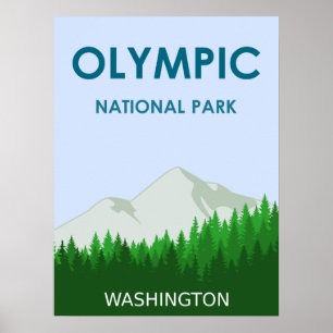 Poster Parque Nacional da olimpiadas