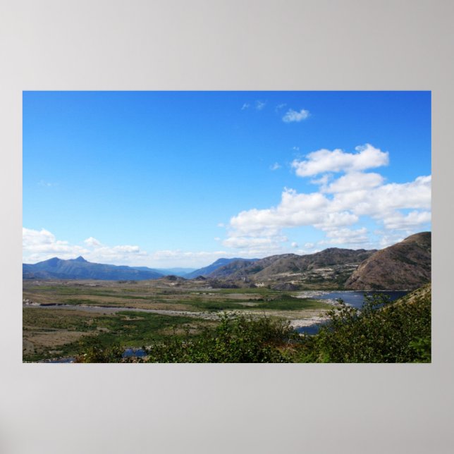 Poster Parque Nacional da olimpiadas, fotografia paisagís (Frente)