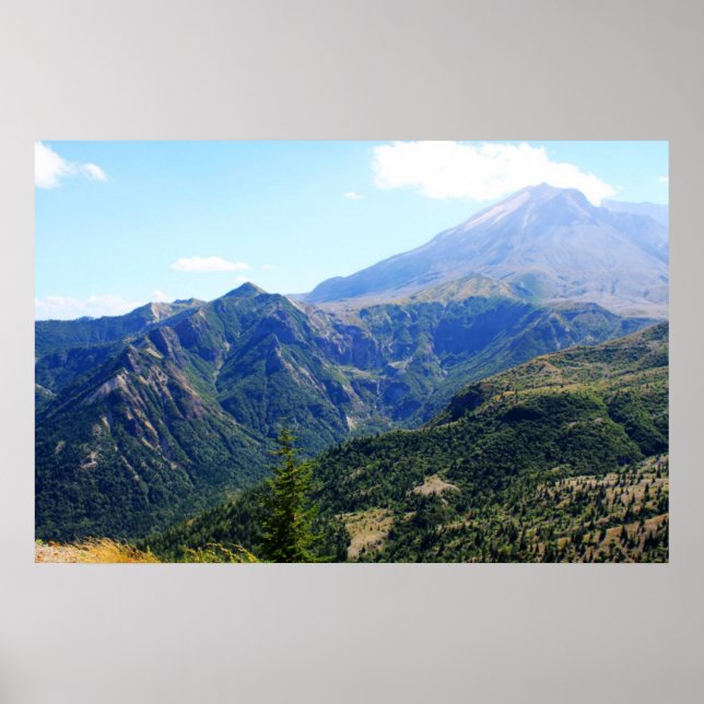 Poster Parque Nacional da olimpiadas, fotografia paisagís (Frente)