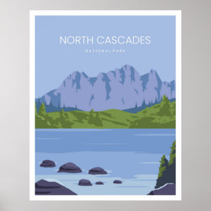 Poster Parque Nacional das Cascades do Norte