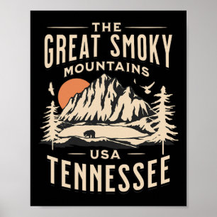 Poster Parque Nacional das Grandes Montanhas Fumosas Tenn