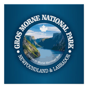 Pôster Parque nacional de Gros Morne