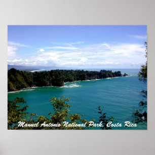 Poster Parque nacional de Manuel Antonio, Costa Rica