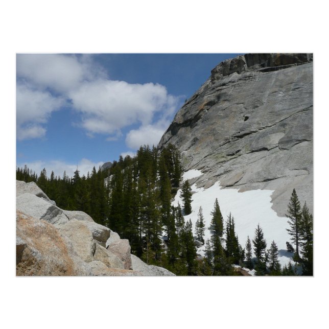 Pôster Parque Nacional de Snowy Granite Domes II Yosemite (Frente)