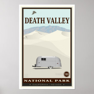 Pôster Parque nacional de Vale da Morte