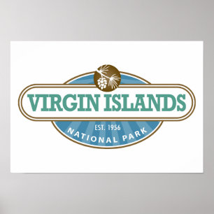 Pôster Parque nacional de Virgin Islands