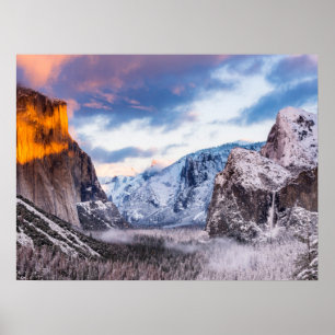 Poster Parque Nacional de Yosemite, Califórnia