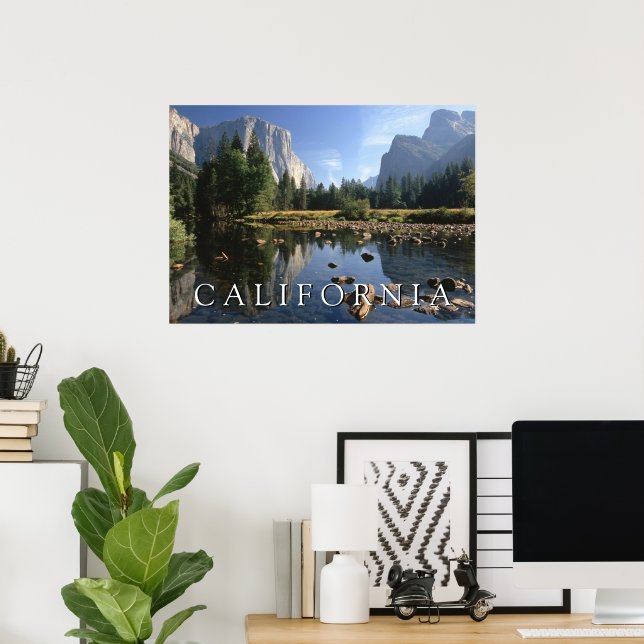 Poster Parque Nacional de Yosemite | Califórnia (Escritório em casa)